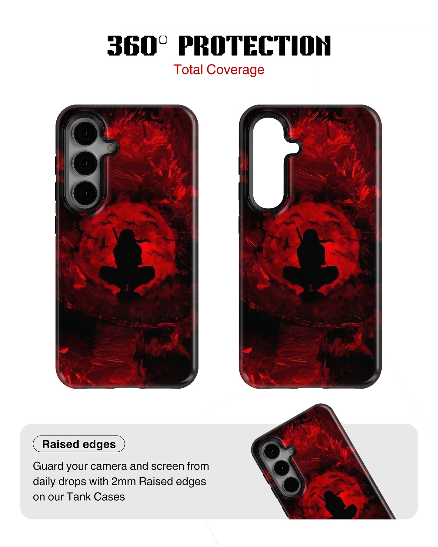Samsung Galaxy S23 Tank Case | Anime (Blood Moon)