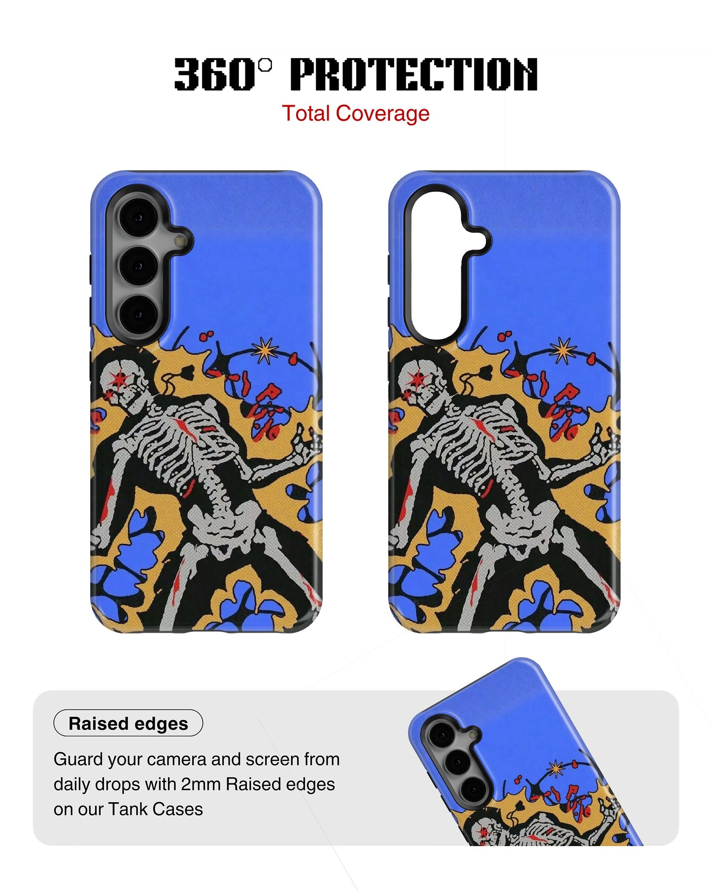 Samsung Galaxy S23 Tank Case | Modernism (Bone Bloom)