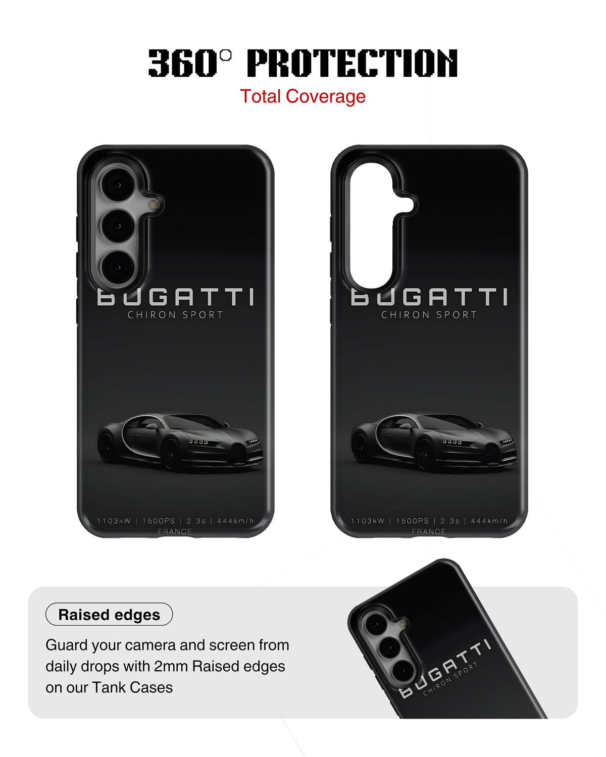 Samsung Galaxy S24 Tank Case | Sports Car (Bugatti)