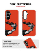 Samsung Galaxy S23 Tank Case | Modernism (Burning Hand)
