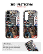 Samsung Galaxy S24 Tank Case | Superhero (Captain America Originals)