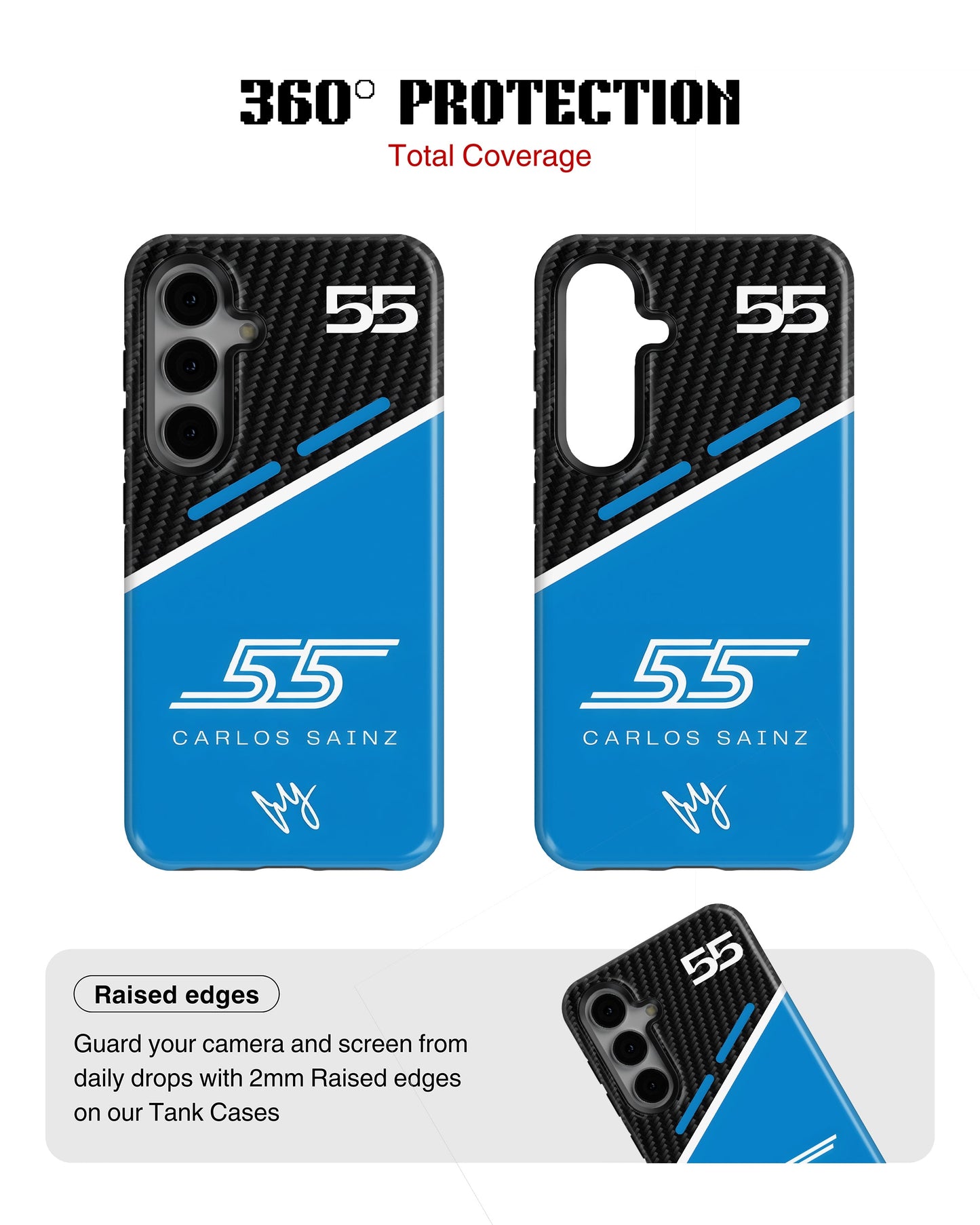 Samsung Galaxy S23 Tank Case | Formula 1 (Carlos Sainz)