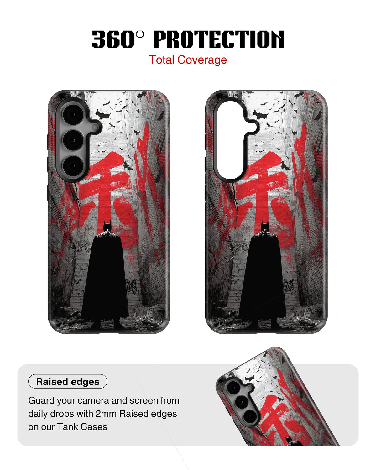 Samsung Galaxy S23 Plus Tank Case | Superhero (Dark Alley)