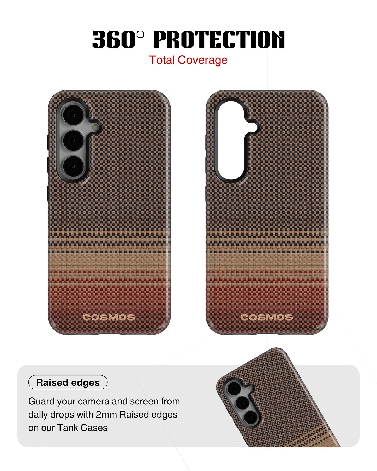 Samsung Galaxy S24 Tank Case | Textures (Desert Loom)