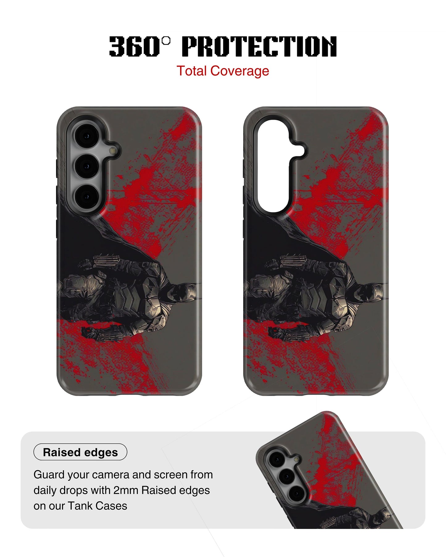 Samsung Galaxy S24 Tank Case | Superhero (Fallen Knight)