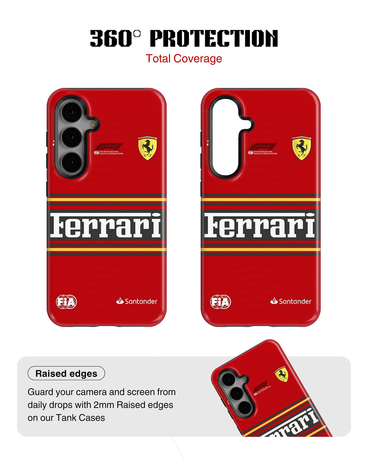 Samsung Galaxy S23 Plus Tank Case | Formula 1 (Ferrari F1)