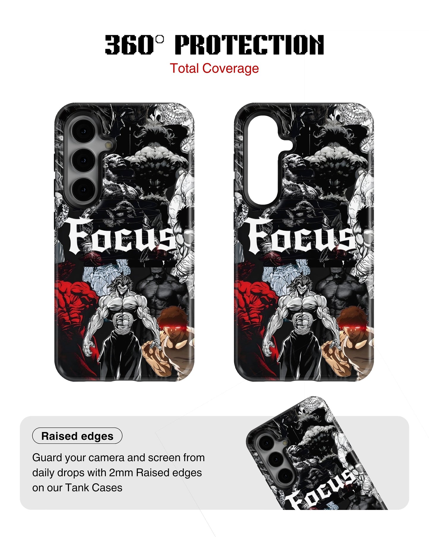 Samsung Galaxy S23 Plus Tank Case | Anime (Focus Mode)