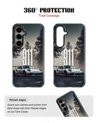 Samsung Galaxy S23 Tank Case | Sports Car (Forest Run)