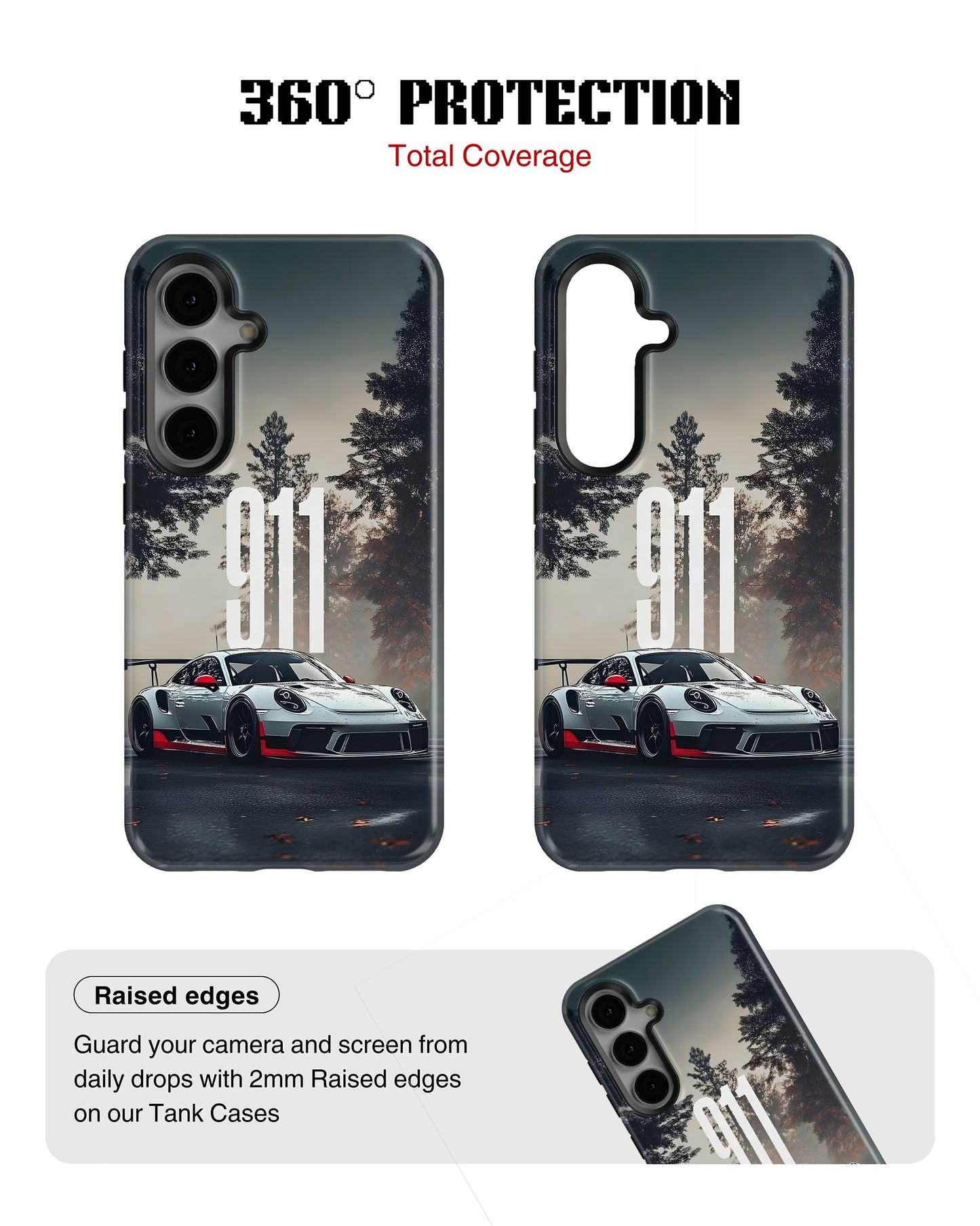 Samsung Galaxy S23 Tank Case | Sports Car (Forest Run)