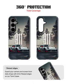 Samsung Galaxy S23 Tank Case | Sports Car (Forest Run)