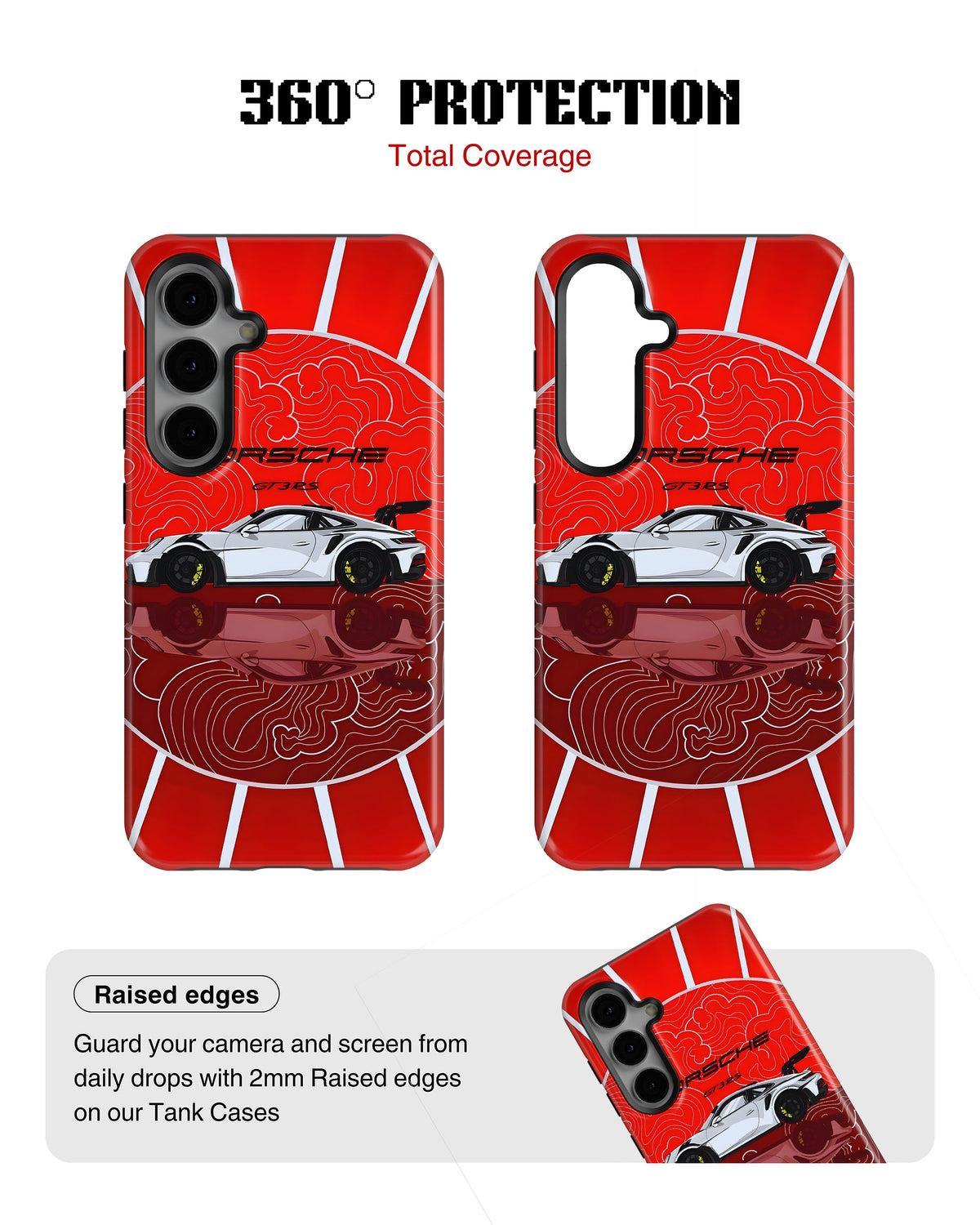 Samsung Galaxy S24 Tank Case | Sports Car (GT3 Pulse)