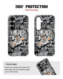Samsung Galaxy S24 Tank Case | Anime (Gear 5 Luffy)
