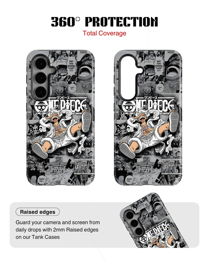 Samsung Galaxy S24 Tank Case | Anime (Gear 5 Luffy)