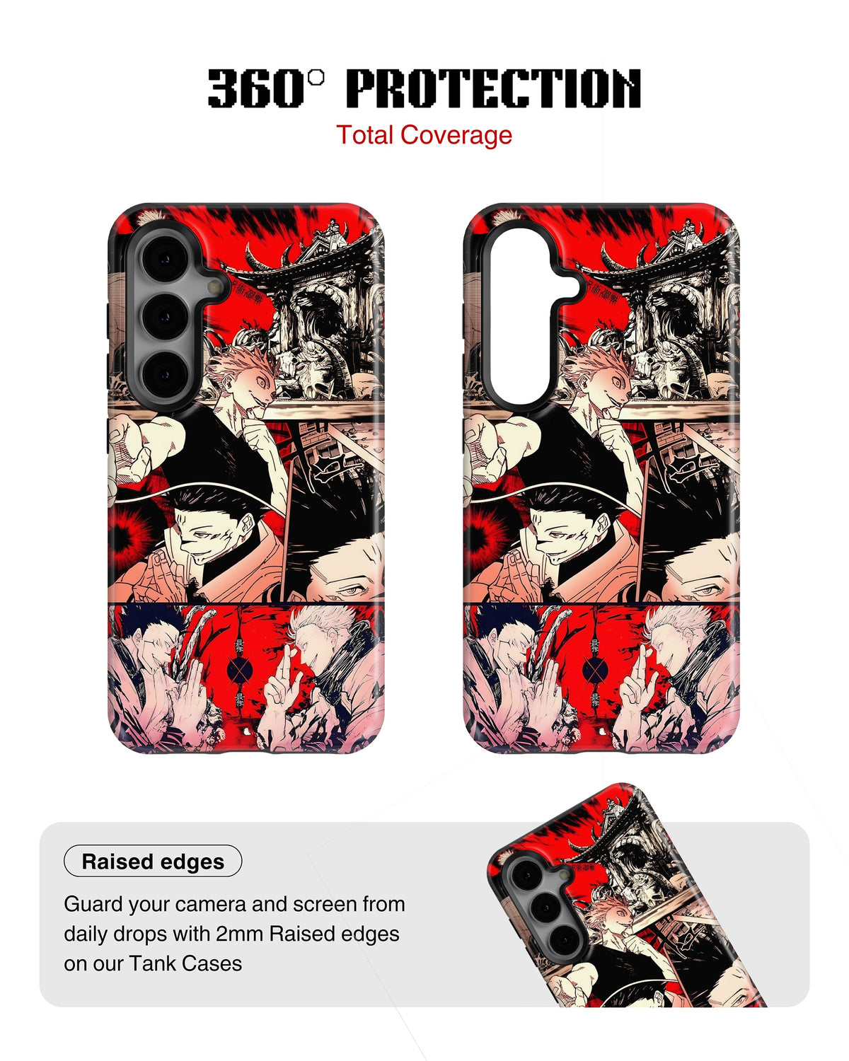 Samsung Galaxy S23 Tank Case | Anime (Gojo vs Sukuna)