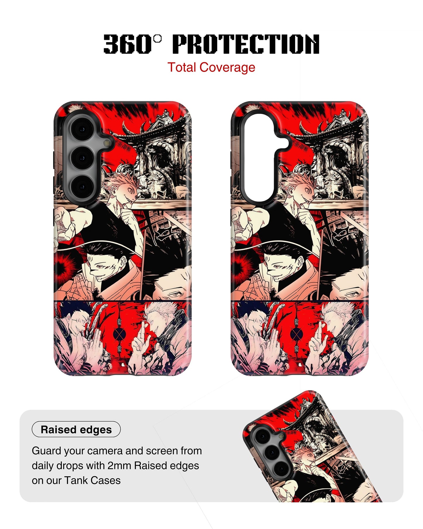 Samsung Galaxy S24 Tank Case | Anime (Gojo vs Sukuna)