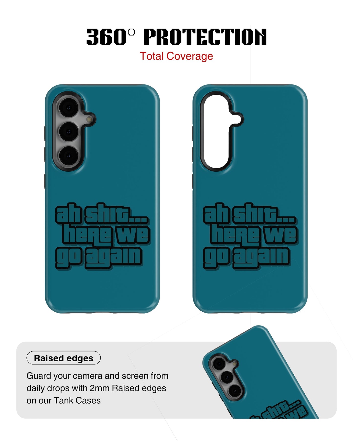 Samsung Galaxy S24 Tank Case | Modernism (Here We Go)