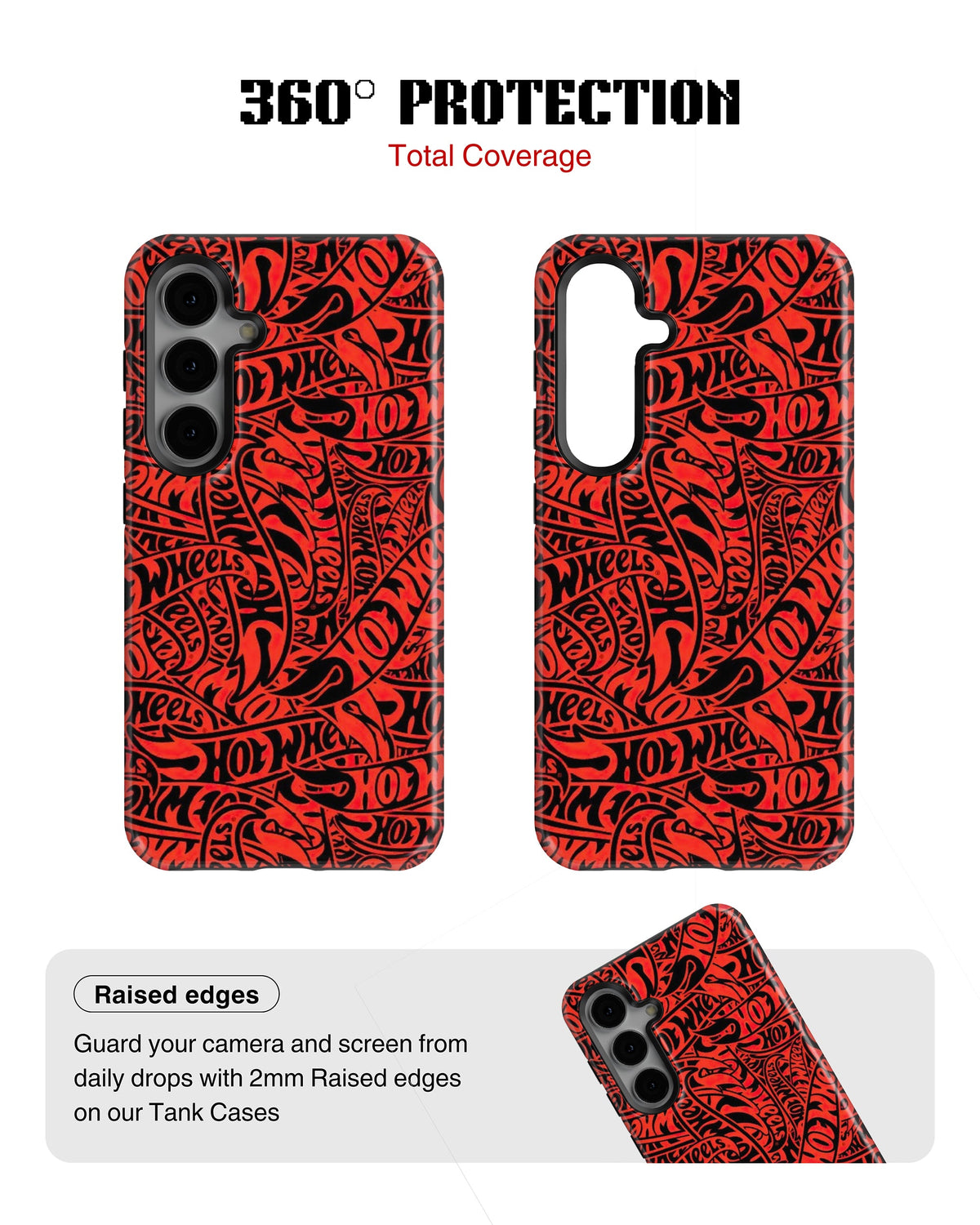 Samsung Galaxy S23 Tank Case | Modernism (Hot Wheels)