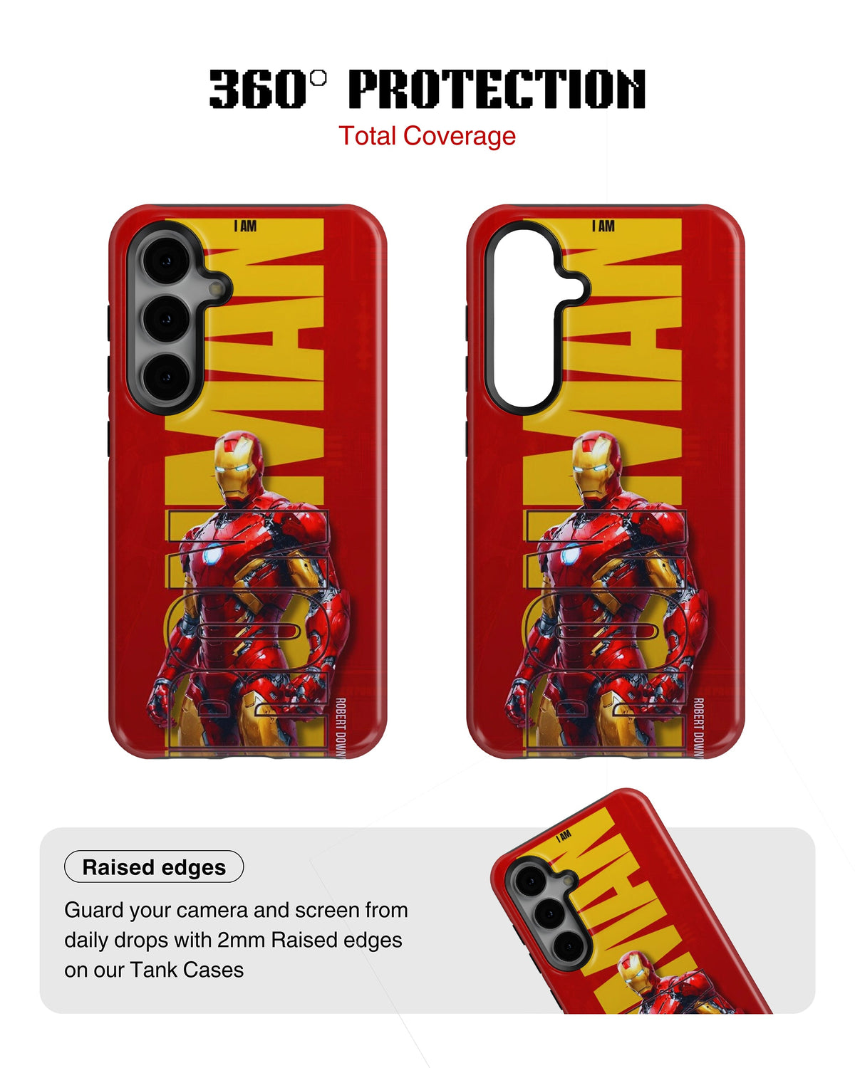 Samsung Galaxy S23 Plus Tank Case | Superhero (Iron Ascend)