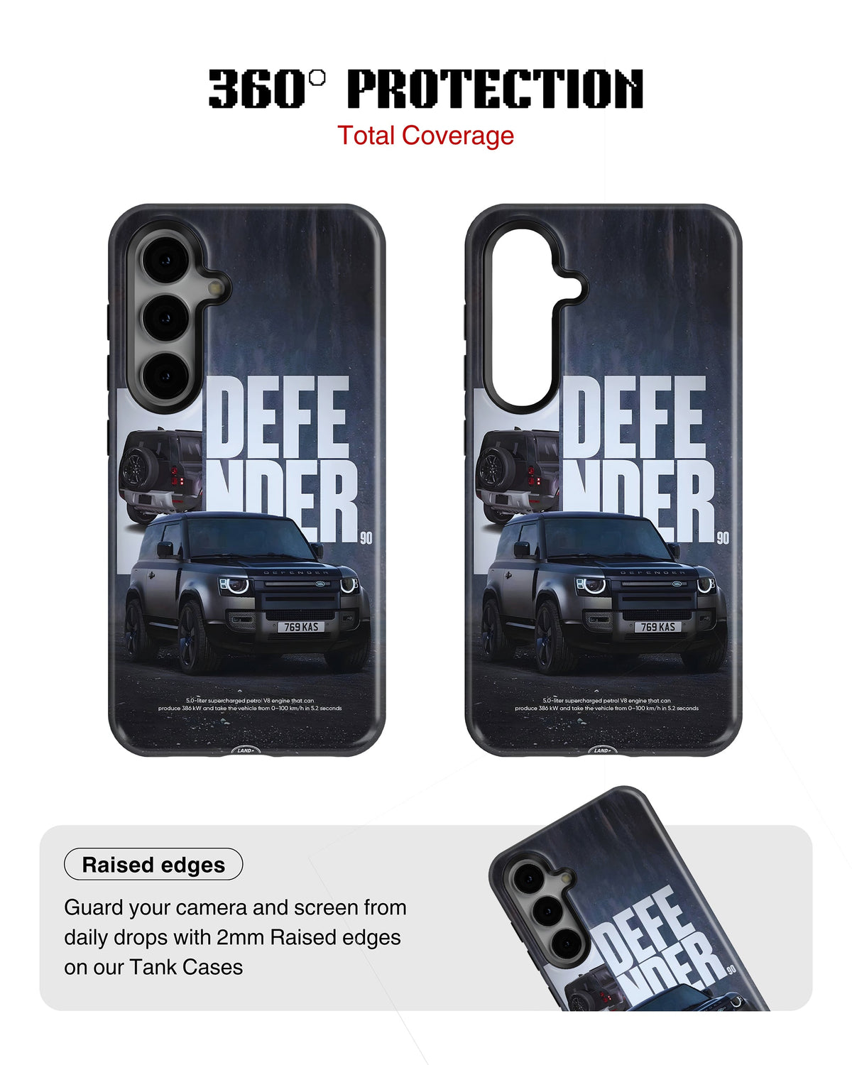 Samsung Galaxy S23 Tank Case | Sports Car (Iron Defender)
