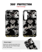 Samsung Galaxy S24 Tank Case | Anime (Manga Noir)