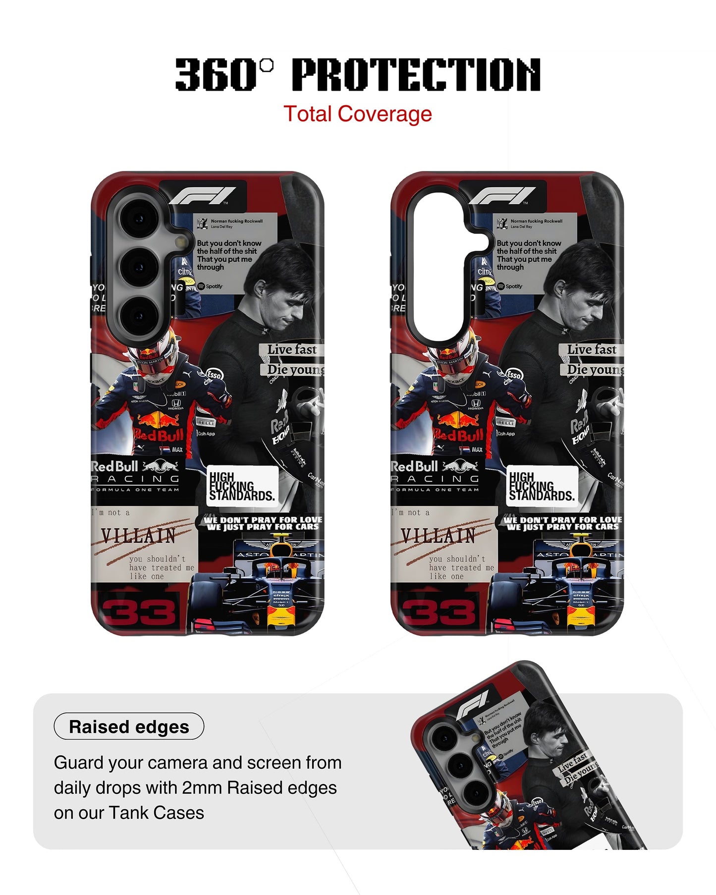Samsung Galaxy S23 Plus Tank Case | Formula 1 (Max Verstappen)