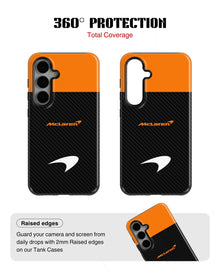 Samsung Galaxy S23 Tank Case | Formula 1 (McLaren Carbon)