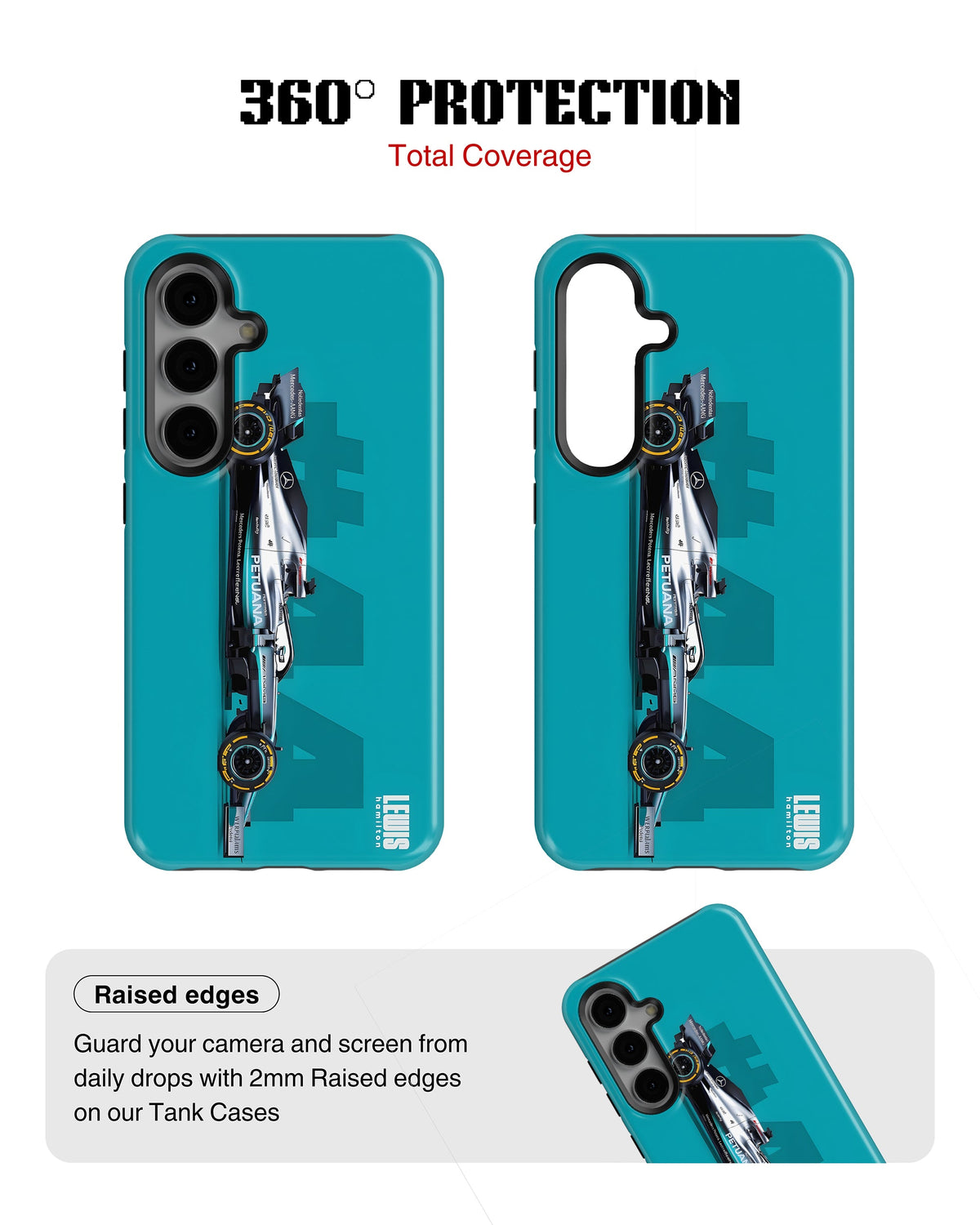 Samsung Galaxy S24 Tank Case | Formula 1 (Mercedes #44)
