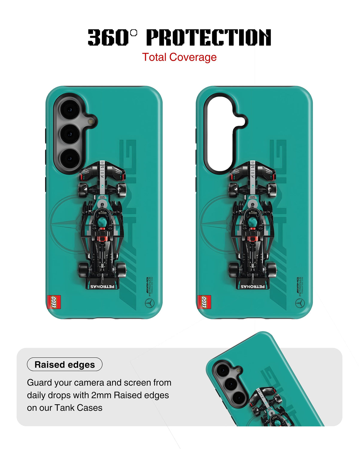 Samsung Galaxy S23 Plus Tank Case | Formula 1 (Mercedes F1)