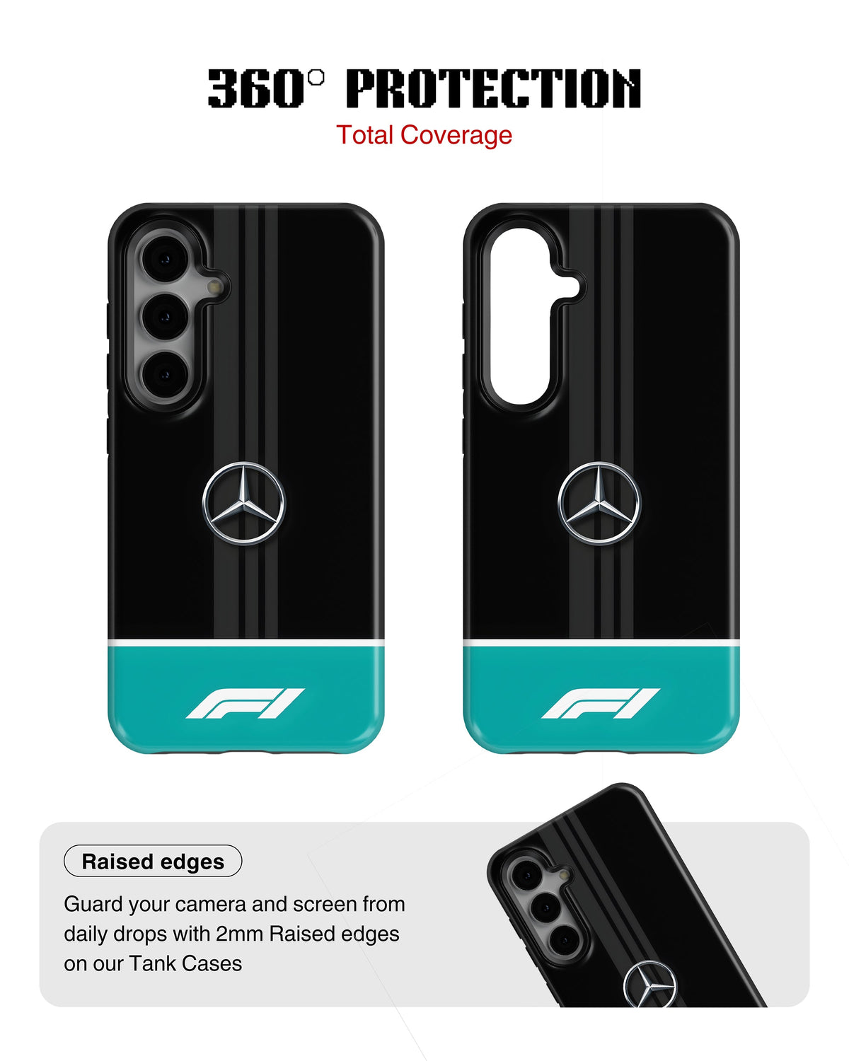 Samsung Galaxy S23 Plus Tank Case | Formula 1 (Mercedes Originals)