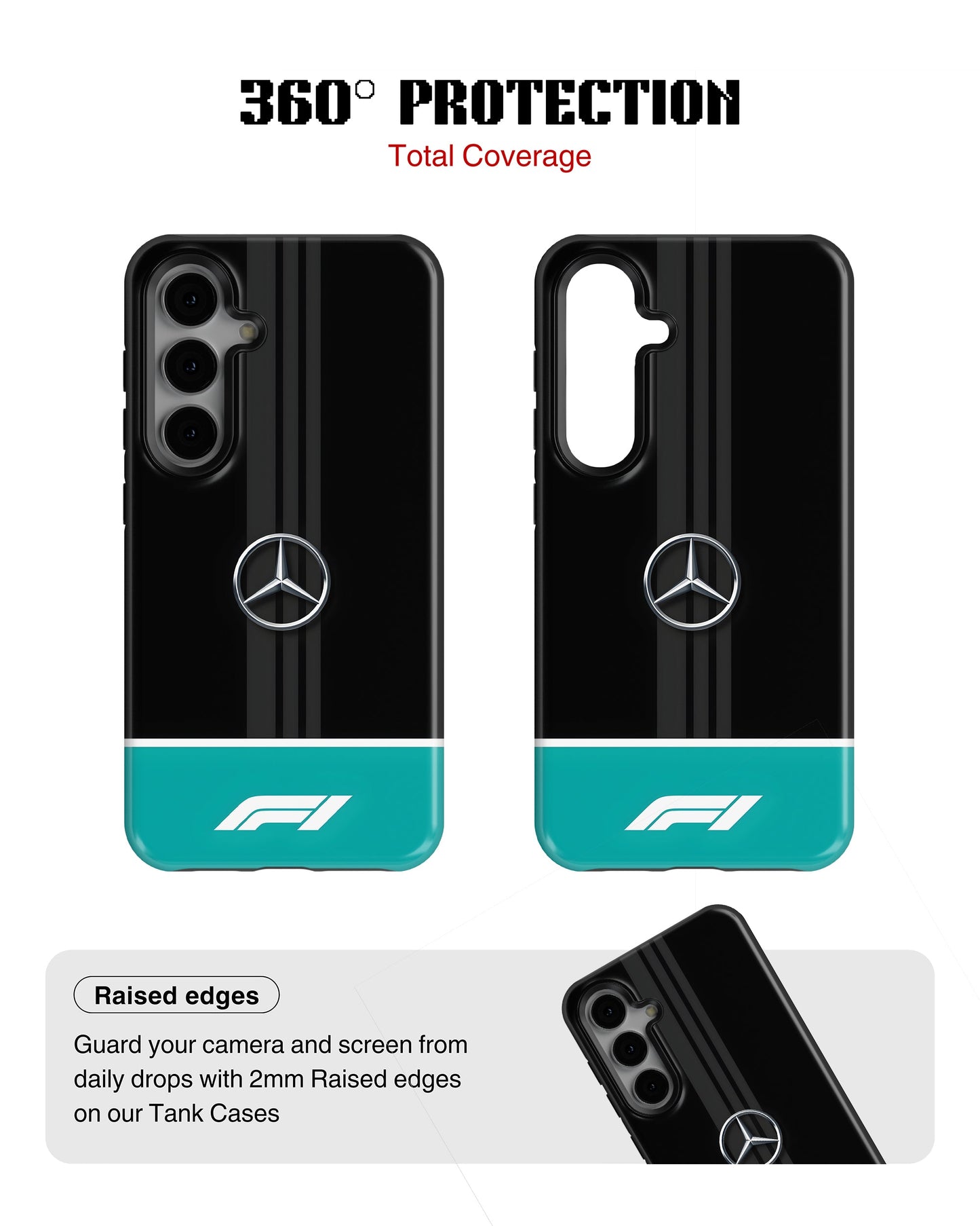 Samsung Galaxy S23 Plus Tank Case | Formula 1 (Mercedes Originals)