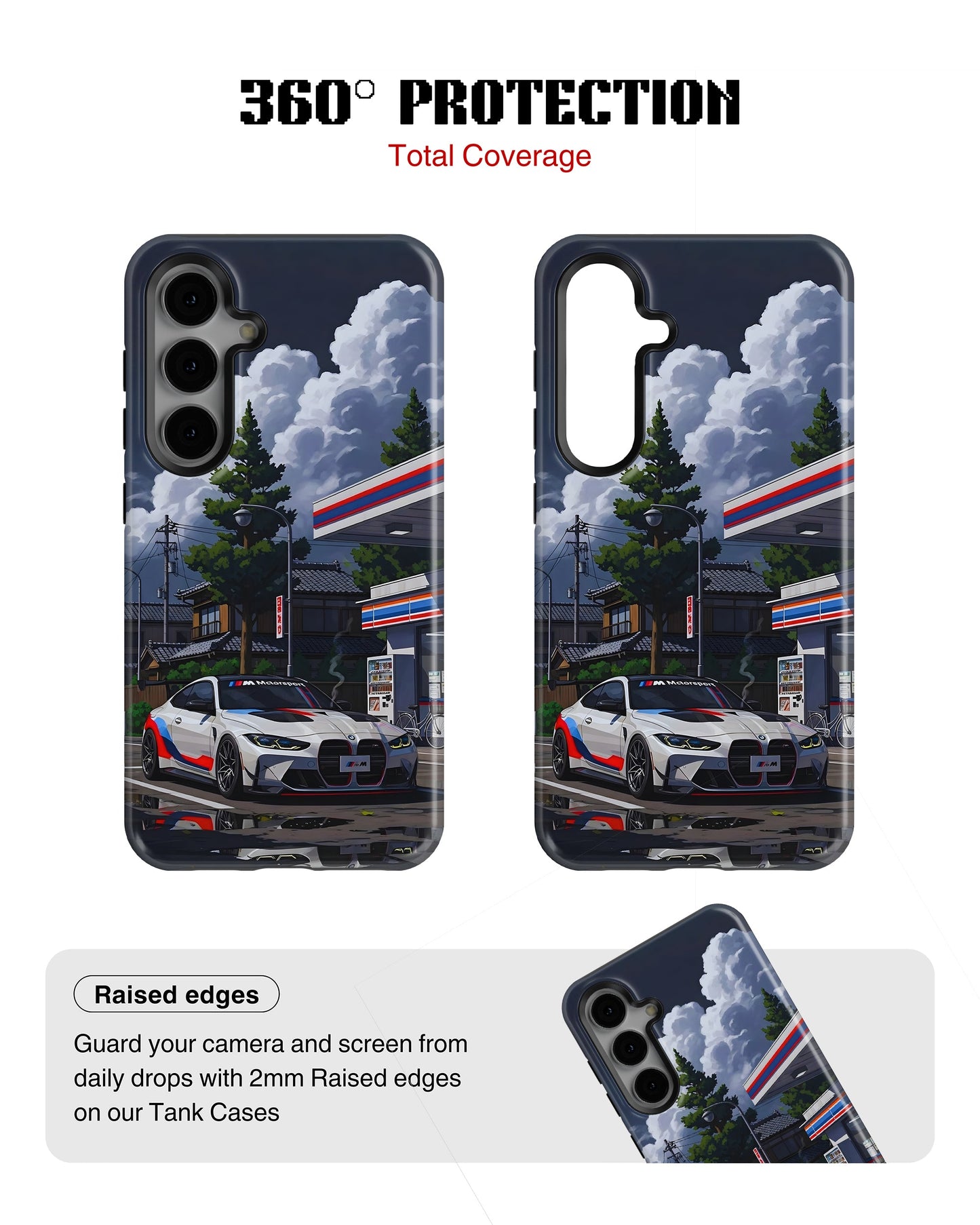 Samsung Galaxy S23 Plus Tank Case | Sports Car (Moto GP)