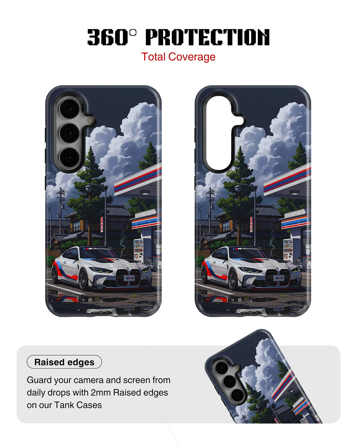Samsung Galaxy S23 Tank Case | Sports Car (Moto GP)