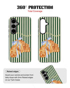 Samsung Galaxy S24 Tank Case | Girls Aesthetics (Paris Croissant)