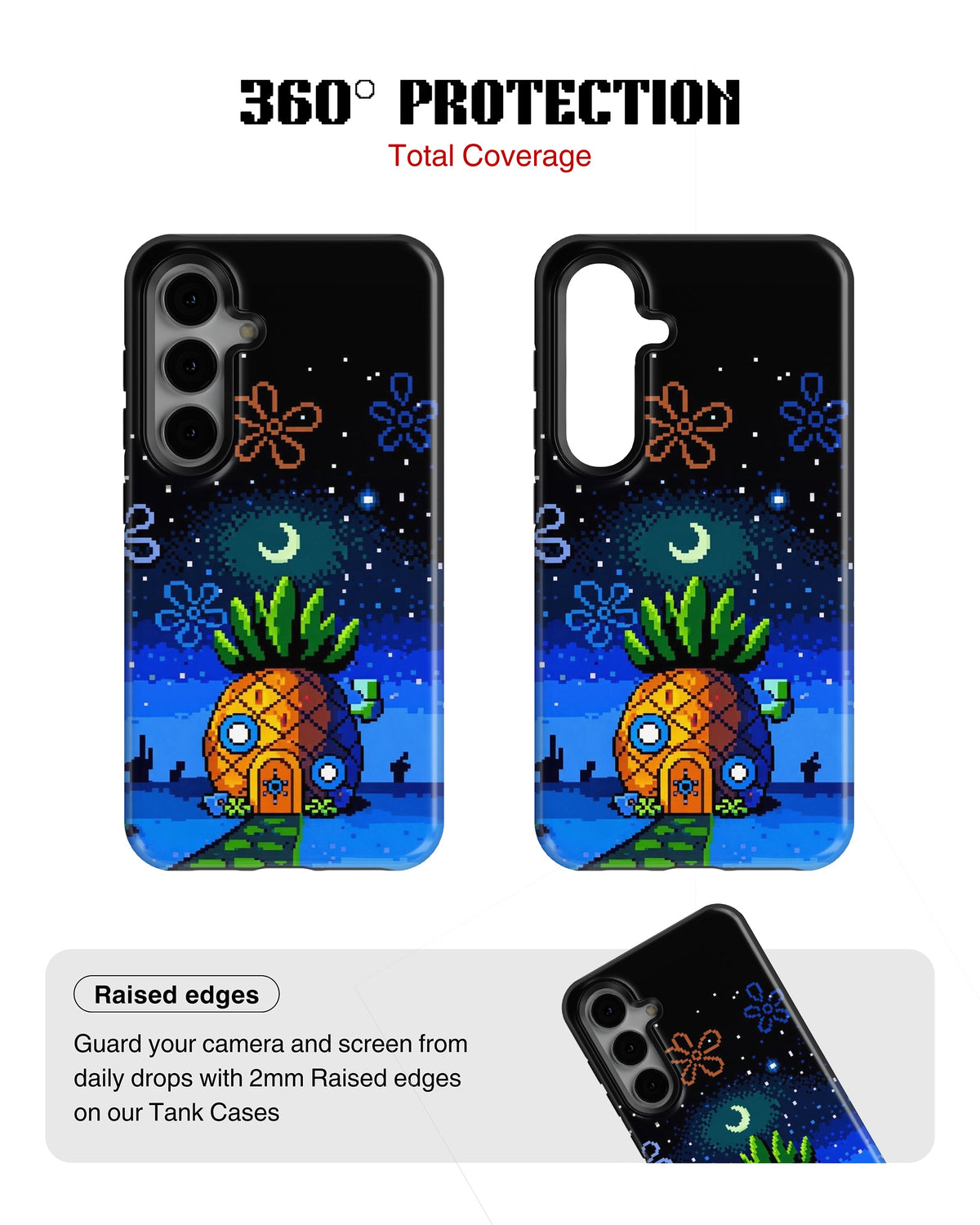 Samsung Galaxy S23 Tank Case | Modernism (Pineapple Dreams)