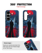 Samsung Galaxy S24 Tank Case | Superhero (Red Horizon)