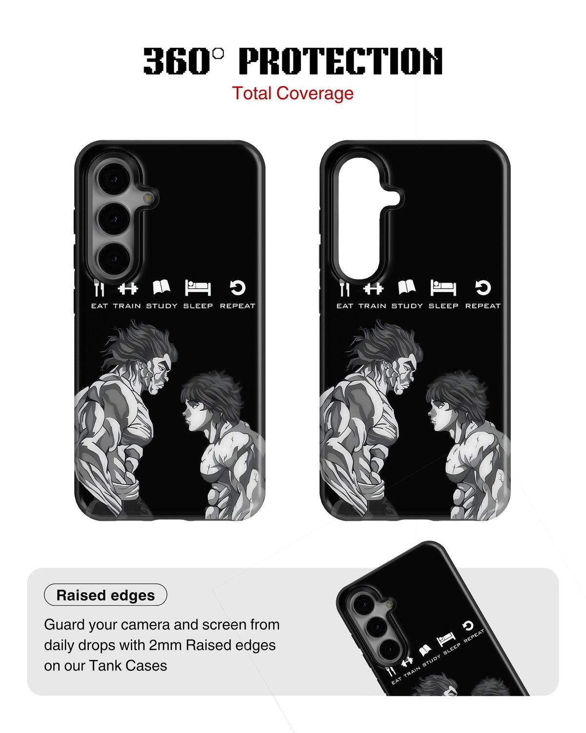 Samsung Galaxy S23 Tank Case | Anime (Relentless)
