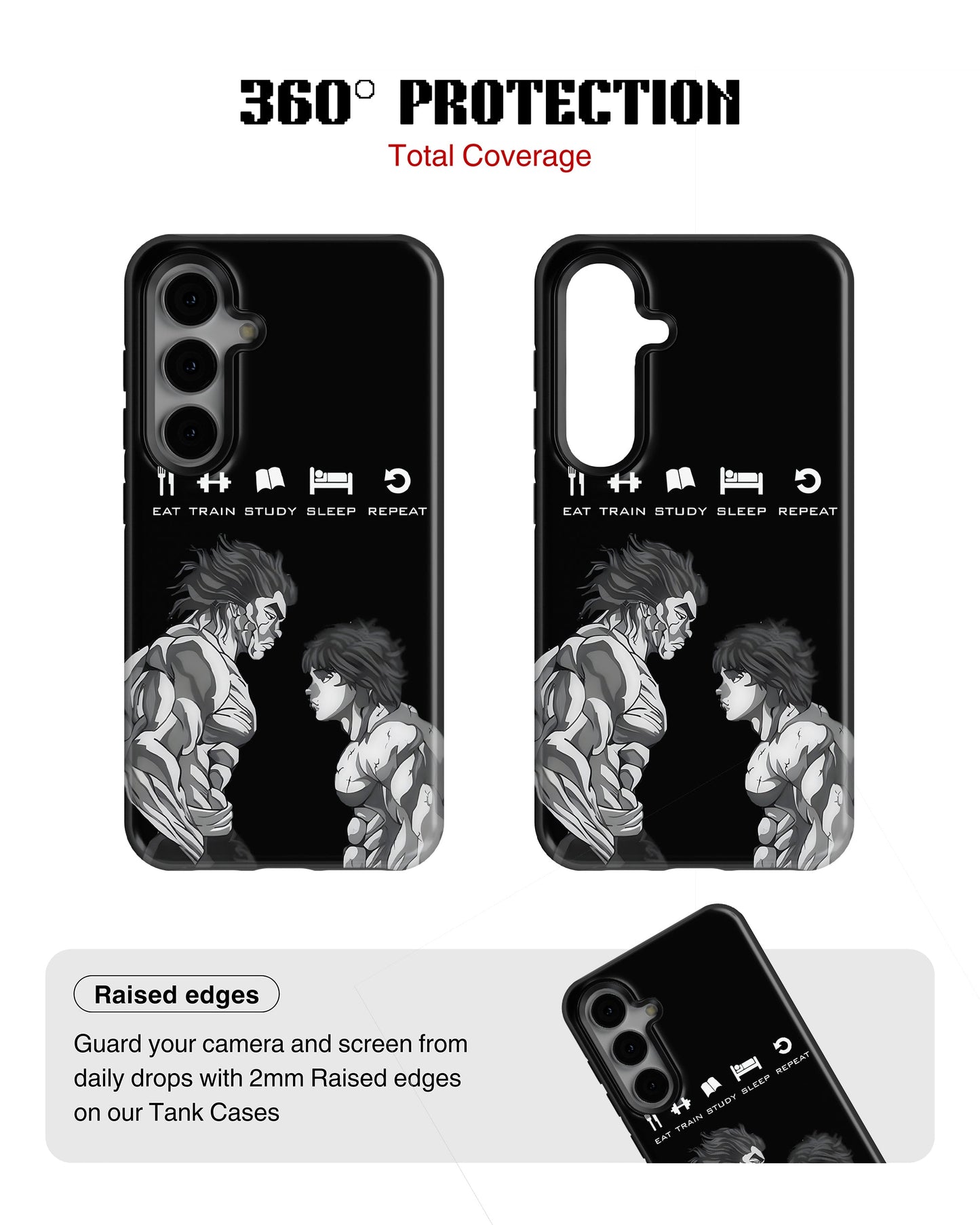 Samsung Galaxy S24 Tank Case | Anime (Relentless)