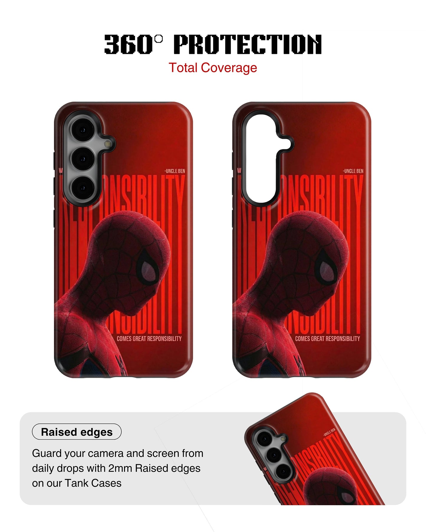 Samsung Galaxy S23 Plus Tank Case | Superhero (Responsibility)