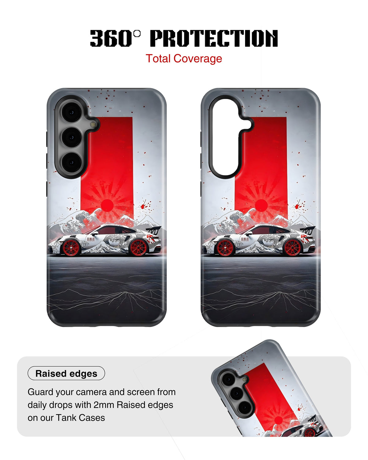 Samsung Galaxy S23 Plus Tank Case | Sports Car (Rising Apex)