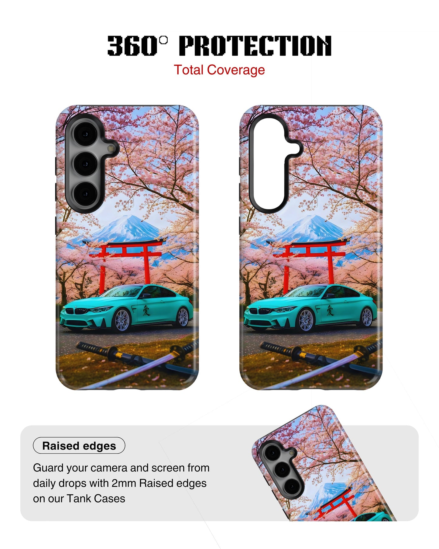 Samsung Galaxy S23 Tank Case | Sports Car (Sakura Run)
