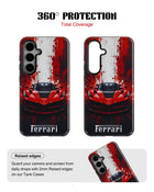 Samsung Galaxy S24 Tank Case | Sports Car (Scarlet Fury)