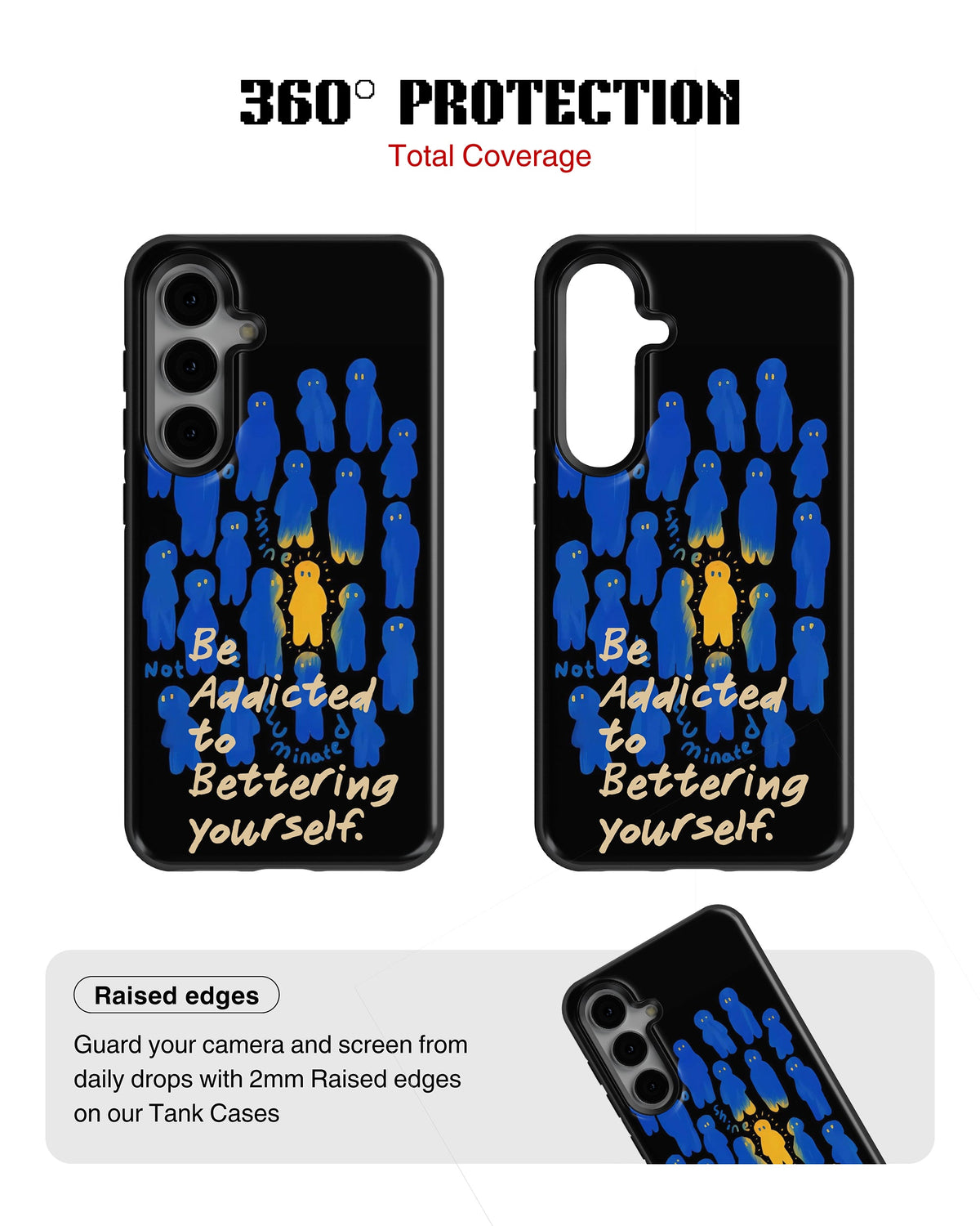 Samsung Galaxy S23 Plus Tank Case | Modernism (Self Upgrade)