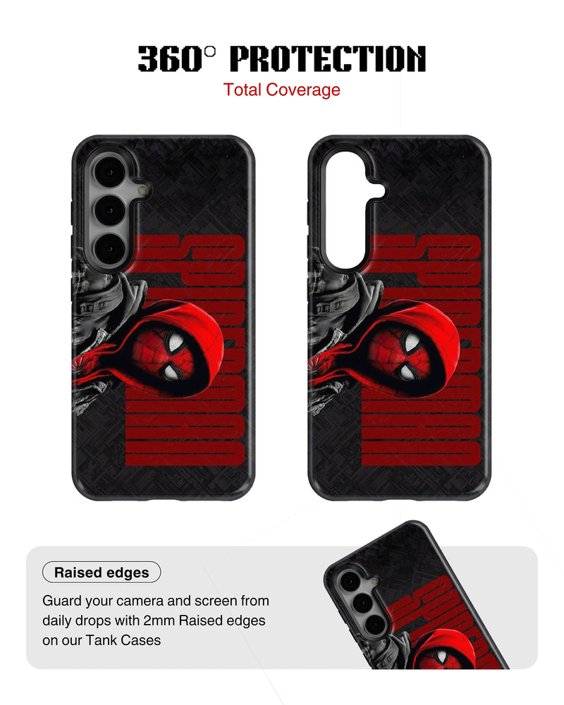 Samsung Galaxy S23 Tank Case | Superhero (Shadow Mask)
