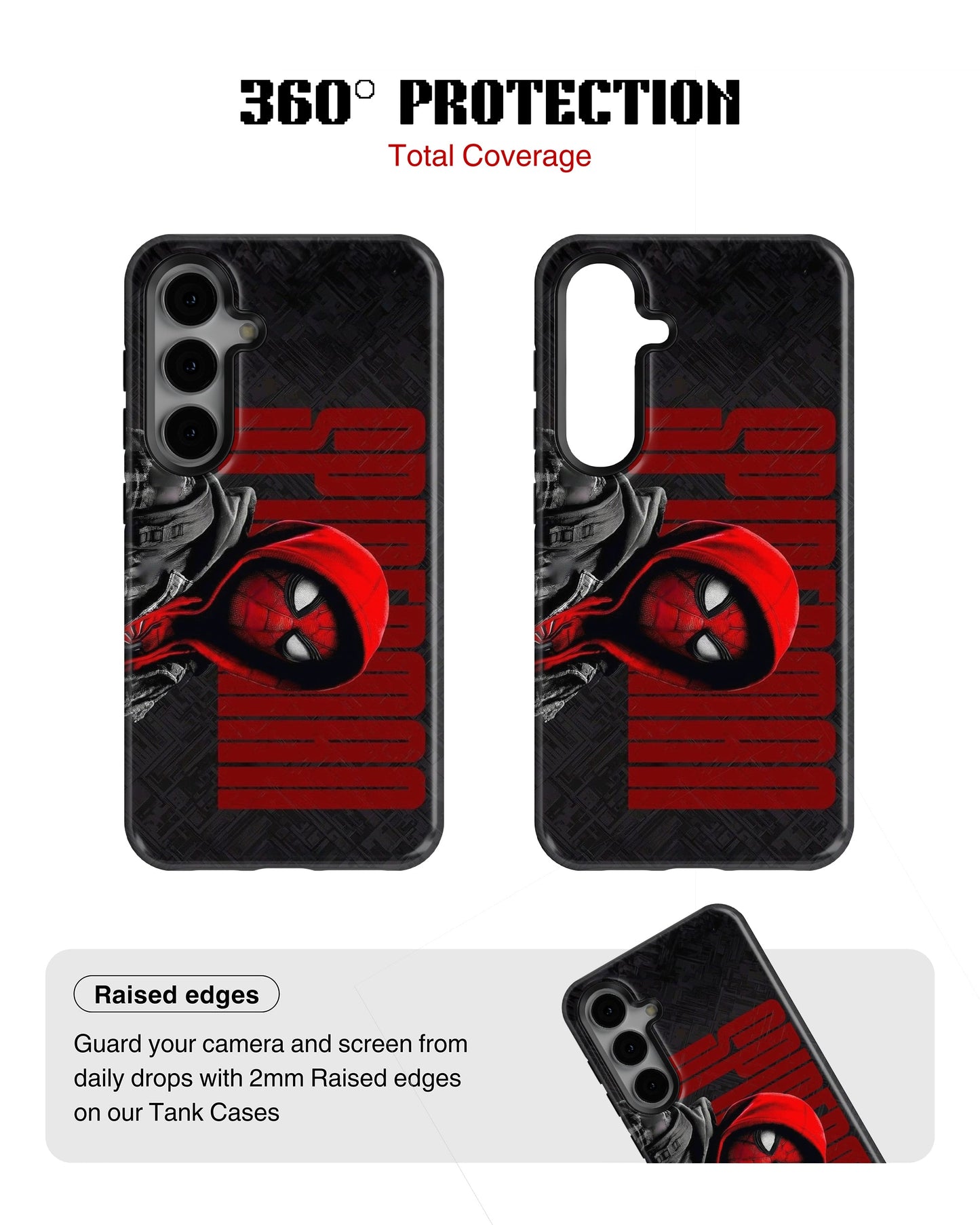 Samsung Galaxy S24 Tank Case | Superhero (Shadow Mask)