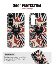 Samsung Galaxy S23 Tank Case | Modernism (Star Surge)