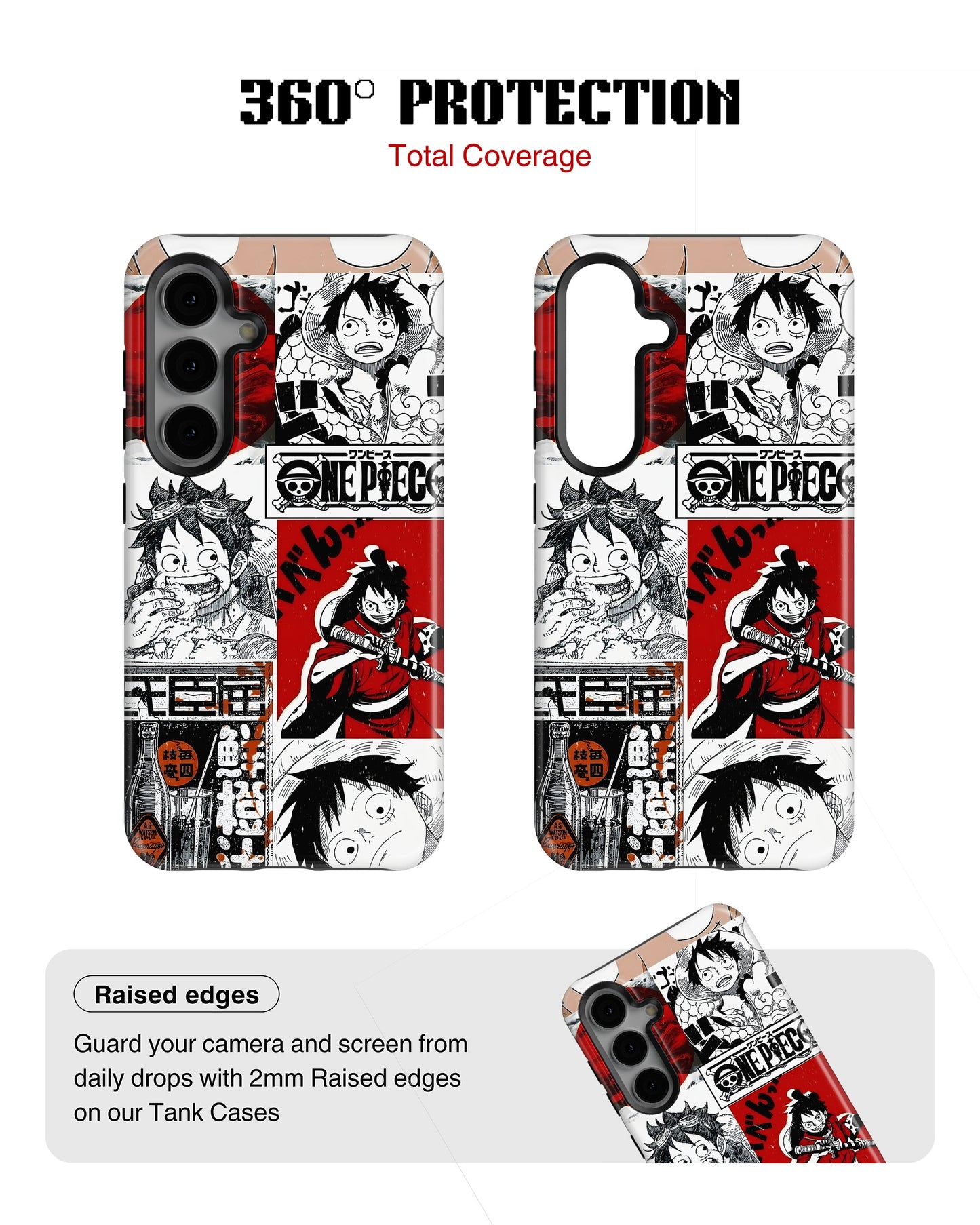 Samsung Galaxy S23 Plus Tank Case | Anime (Straw Hat Saga)