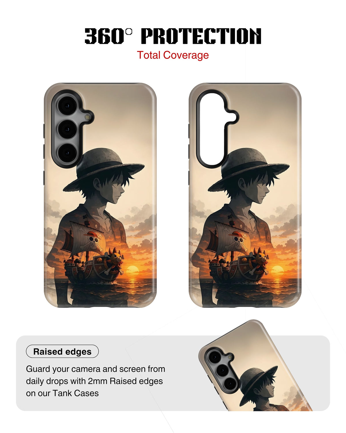Samsung Galaxy S23 Plus Tank Case | Anime (Sunset Voyager)