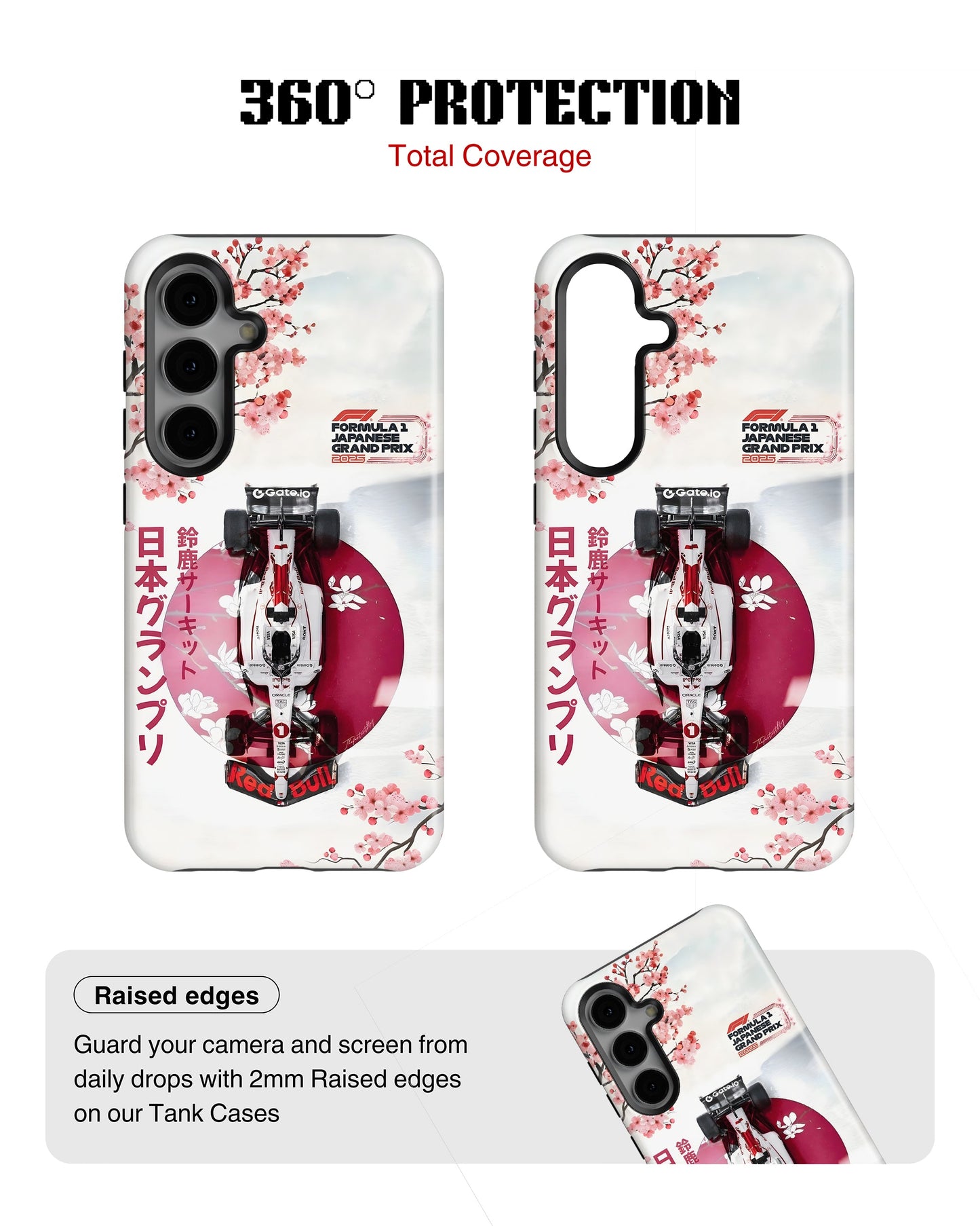 Samsung Galaxy S23 Plus Tank Case | Formula 1 (Suzuka Grid)
