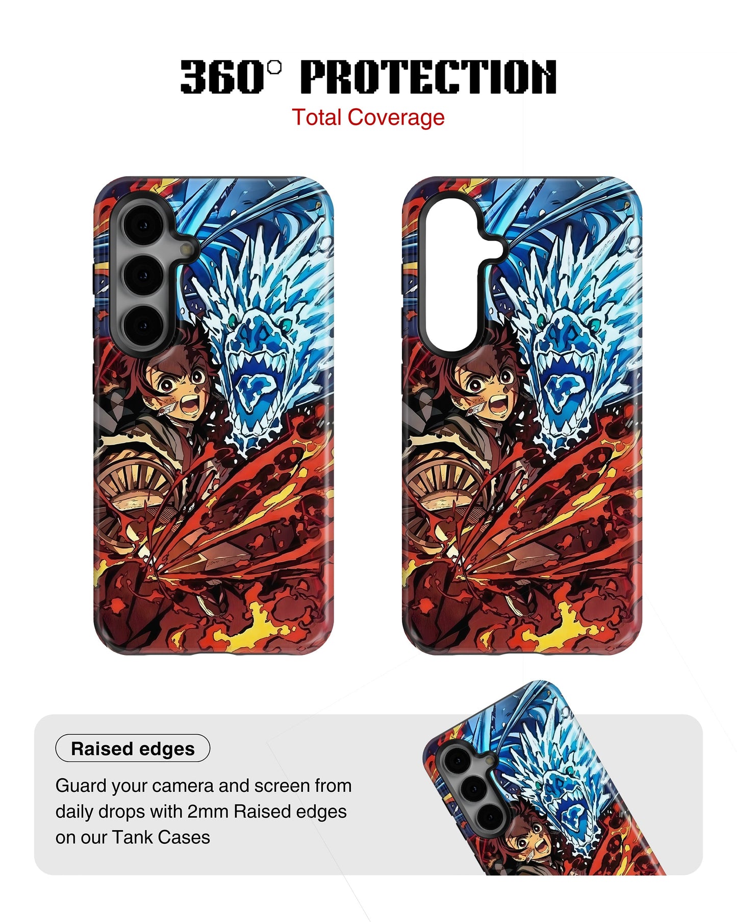 Samsung Galaxy S23 Plus Tank Case | Anime (Tanjiro)