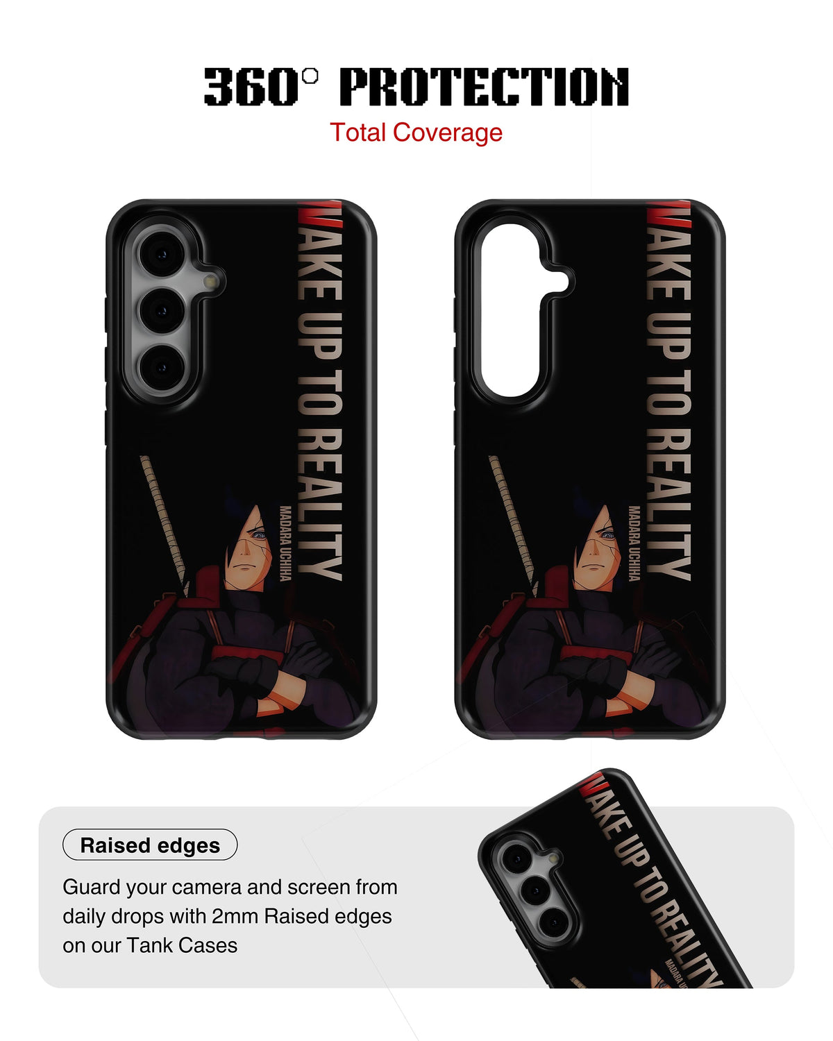 Samsung Galaxy S23 Plus Tank Case | Anime (Wake up to Reality)
